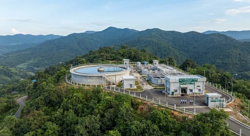 Gravity-feed Village Water Reservoir System